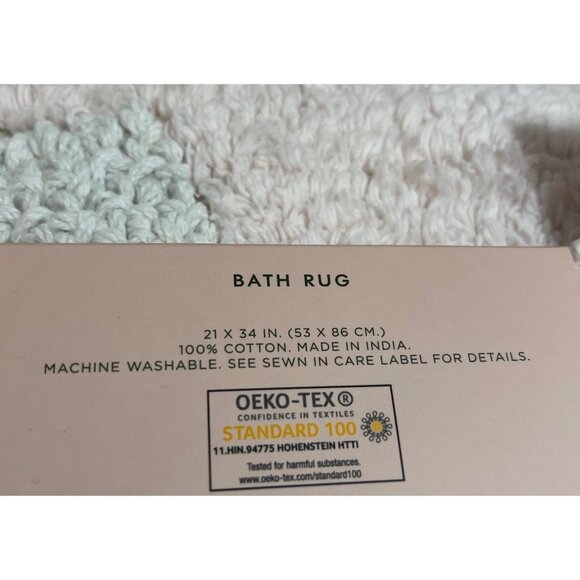 Kate Spade Bath Mat pink & white Polk-a-dot NEW WITH TAGS! - Picture 5 of 5